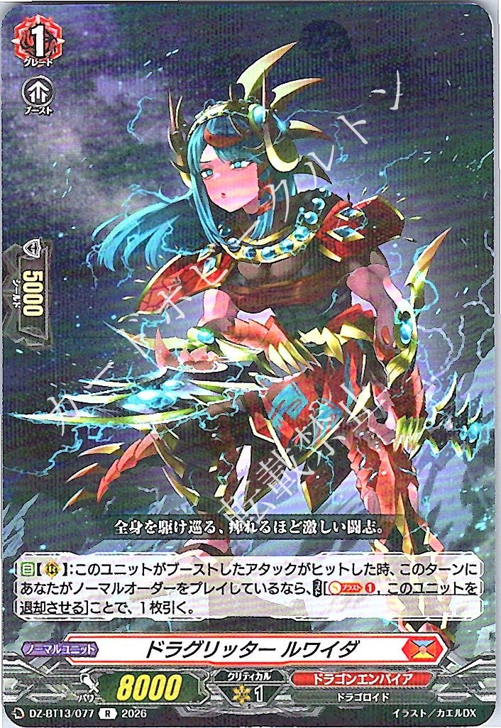 DZ/BT13/077R Drago Ritter, Ruwaida