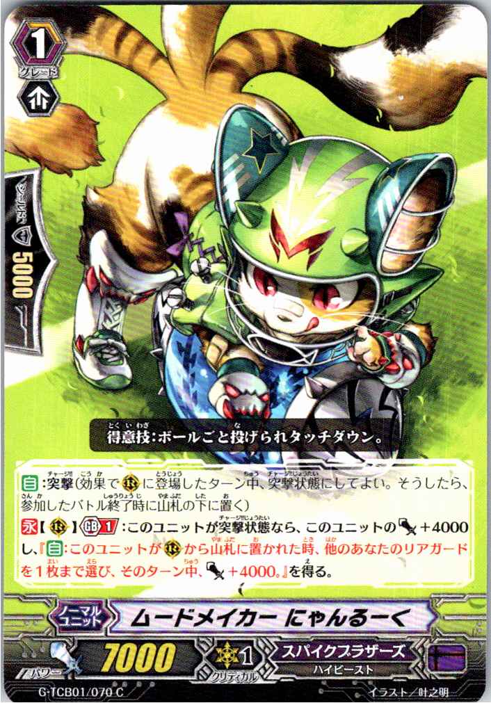 G/TCB01/070C Mood Maker Nyaruke [Stored at a different location B]