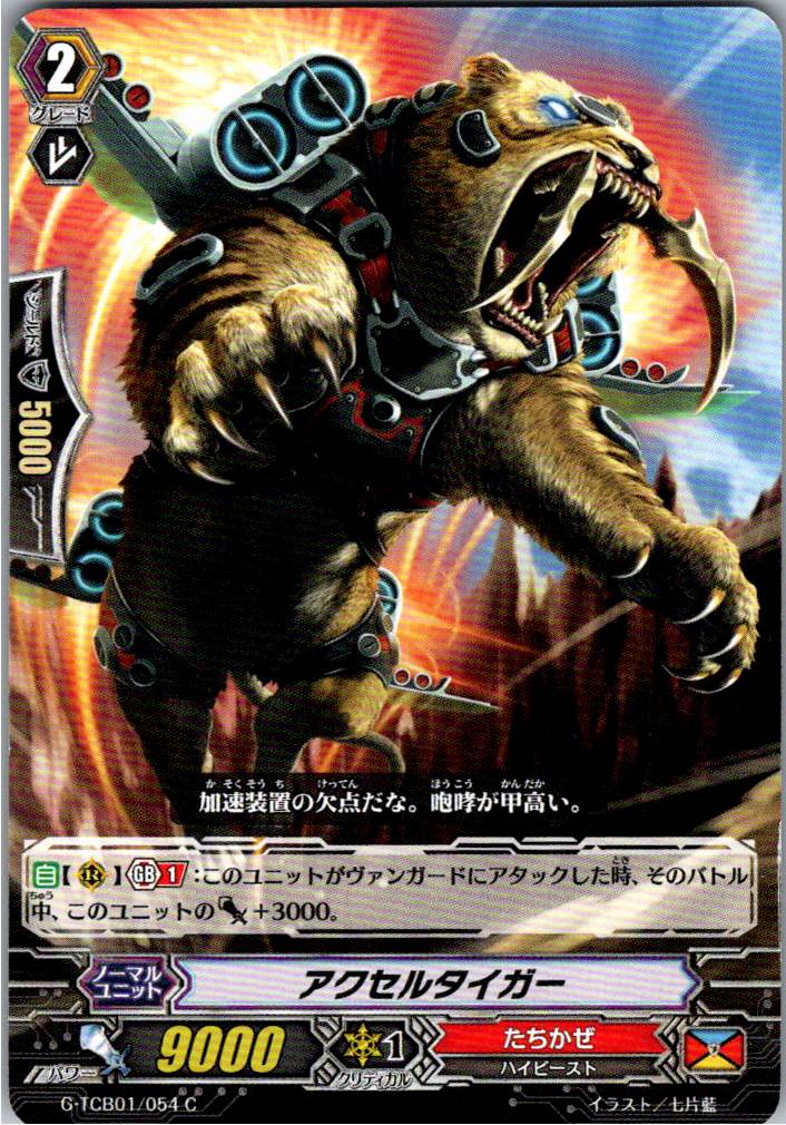 G/TCB01/054C アクセルタイガー 【別拠点在庫品B】