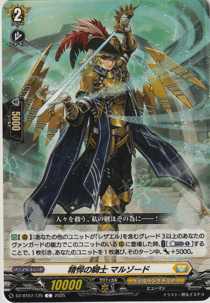 DZ/BT07/125C Knight of Steel, Marzord