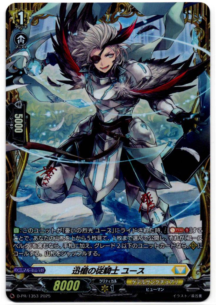D/PR/1353 Follower Knight of Swift Spear, Youth [In-store purchase item]