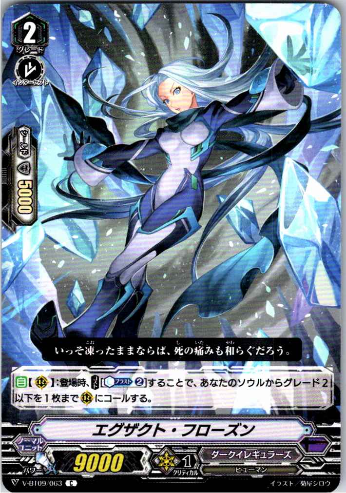 V/BT09/063C エグザクト・フローズン 【別拠点在庫品B】