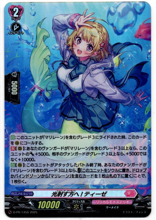 D/PR/1456 光射す方へ! ティーゼ 【店頭買取品】