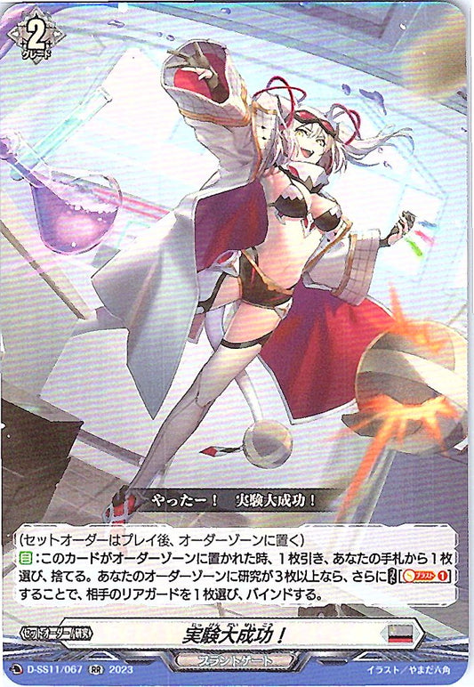 D/SS11/067RR 実験大成功! 【店頭買取品】