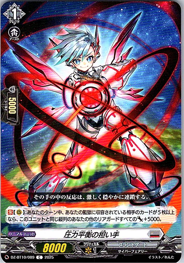 DZ/BT10/089 圧力平衡の担い手