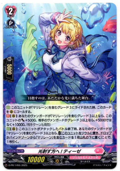 D/PR/1455 光射す方へ! ティーゼ 【店頭買取品】