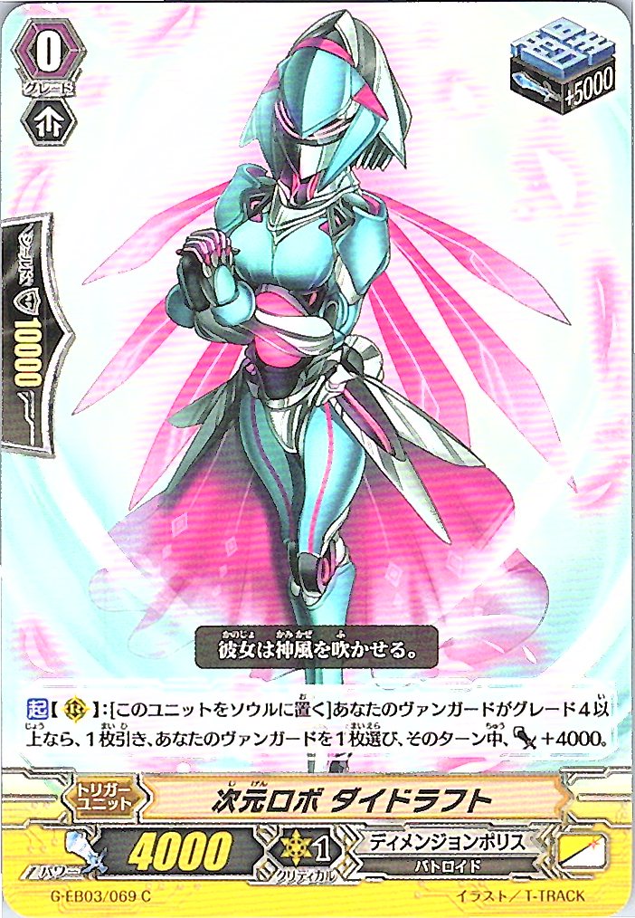 G/EB03/069C 次元ロボ ダイドラフト 【倉庫在庫品】